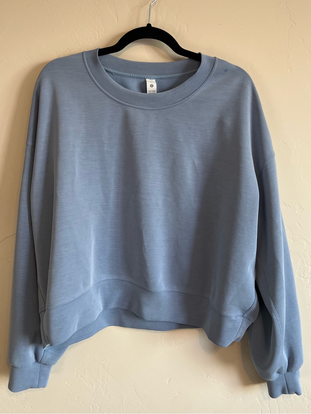 Softstreme Perfectly Oversized Cropped Crew, Size 10